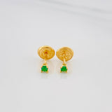 Topos Cuatro Garras 0.5 g / in / 2.2 mm Oro Amarillo 18K