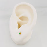 Topos Cuatro Garras 0.5 g / in / 2.2 mm Oro Amarillo 18K