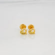 Topos Silueta Corazón 0.85 g / in / 5.8 mm Oro Amarillo 18K