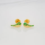 Topos Alas 0.8 g / in / 4.8 mm Oro Amarillo 18K