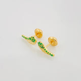 Topos Alas 0.8 g / in / 4.8 mm Oro Amarillo 18K