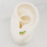 Topos Alas 0.8 g / in / 4.8 mm Oro Amarillo 18K