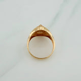 Our Lady of Guadalupe Ring 4.65 g / Size 7 3/4 Yellow Gold 18K