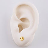 Topos GC 0.65gr / 8mm Oro Amarillo 18K