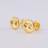 Topos GC 0.85gr / 9.3mm Oro Amarillo 18K ©