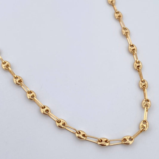 Cadena GC 4.5gr / 45.6cm / Oro Amarillo 18K &