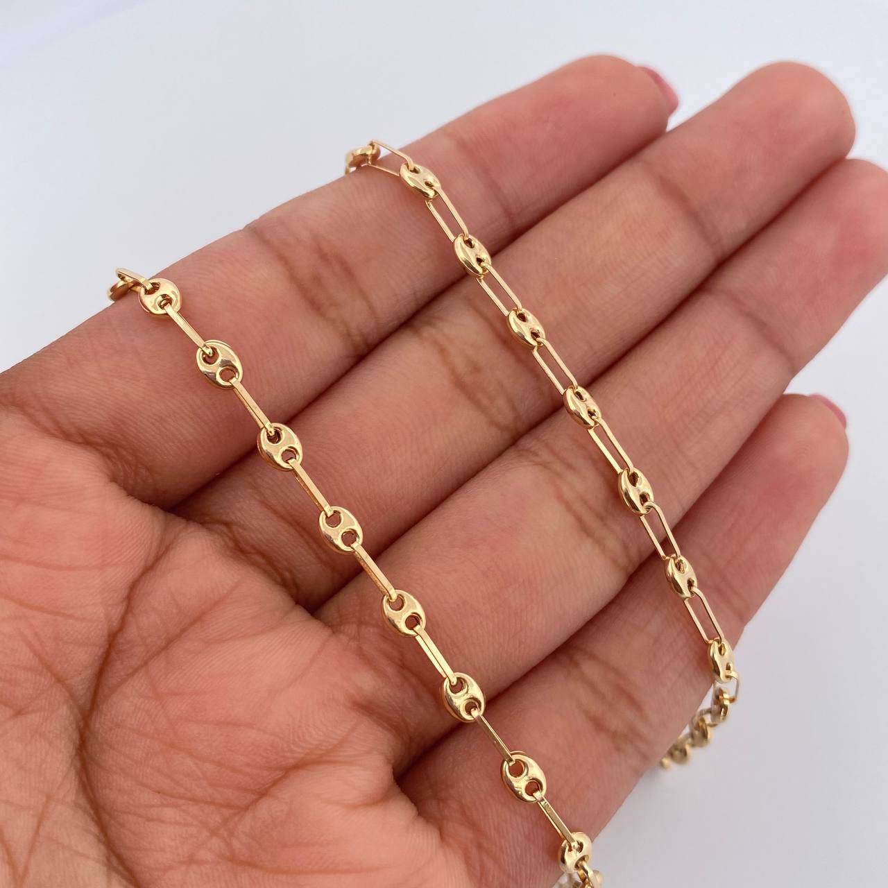 Cadena GC 4.5gr / 45.6cm / Oro Amarillo 18K &