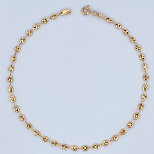 GC Anklet 2.85gr / 10.4in / 18K Gold +0$