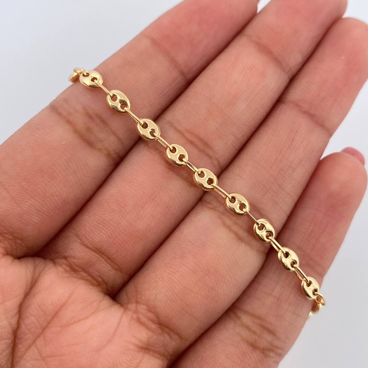 Bracelet GC 2.3gr / 7.6in / 18K Gold Yellow