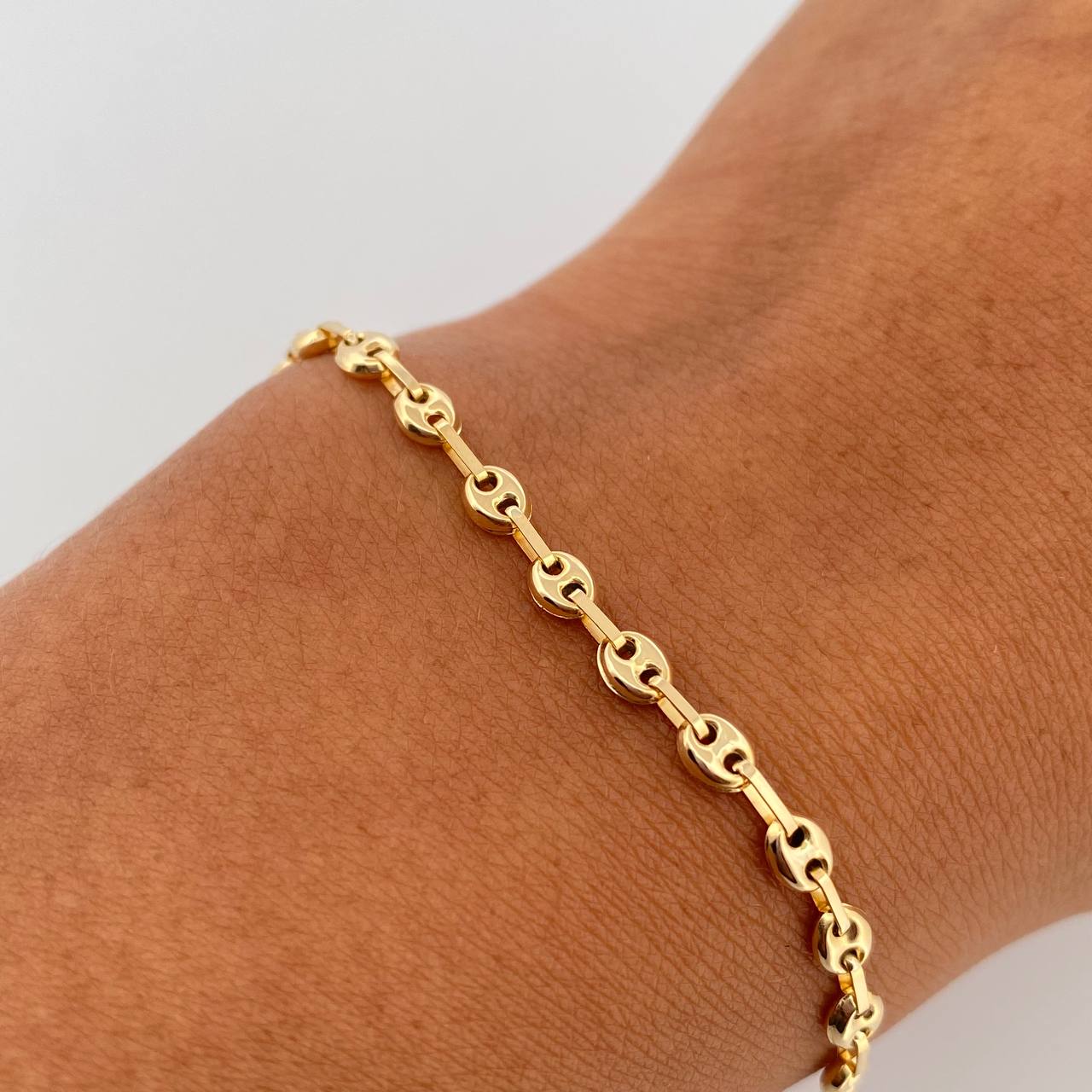 Baby Bracelet GC 1.45gr / 5.3in / 18K Gold Yellow &