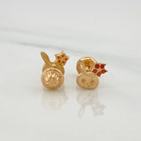 Topos Conejo 0.85gr / 6.8mm Oro Amarillo 18K %
