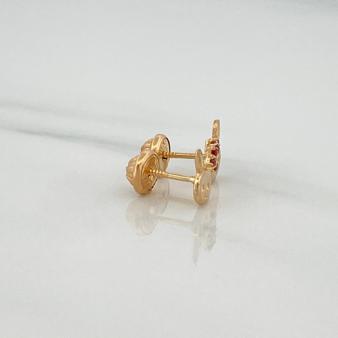 Topos Conejo 0.85gr / 6.8mm Oro Amarillo 18K %