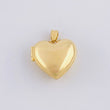 Dije Relicario Corazón 2.65g / 3/4 in Oro Amarillo 18K