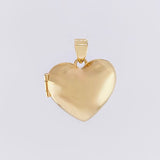 Dije Relicario Corazón 2.65g / 3/4 in Oro Amarillo 18K