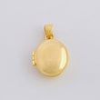 Dije Relicario Ovalo 2.15g / 3/4 in Oro Amarillo 18K