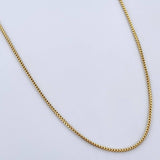 Cadena Franco Especial 5.65gr / 50.5cm / +4Oro 18K $
