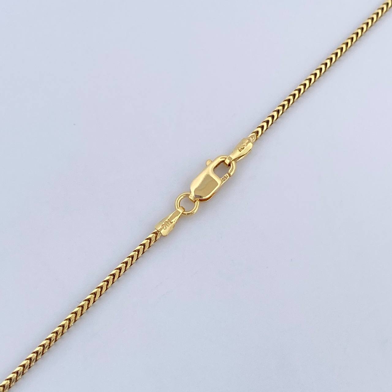 Cadena Franco Especial 5.65gr / 50.5cm / +4Oro 18K $