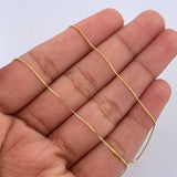 Venetian Chain 1.05gr / 45cm (17.7in) / +3 18K Gold $