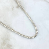 Cadena Cubana 25.25gr / 60cm / 4.2mm Joya Plata 925
