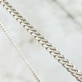 Cuban Links 25.4gr / 60cm / 4.2mm 925 Silver Jewelry *