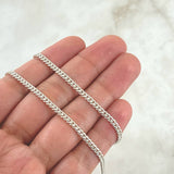 Cadena Cubana 14.05gr / 70cm / 2.7mm Joya Plata 925*