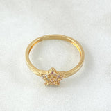 Star Ring 1.9gr / Size 8 / 18K Gold ©
