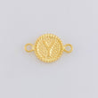 Herraje Letra Y Marco Bordeado 0.55g / 3/4 in Oro Amarillo 18K