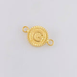 Charm Letter G Framed Border 0.6g / 3/4 in 18K Yellow Gold