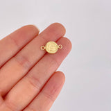 Charm Letter G Framed Border 0.6g / 3/4 in 18K Yellow Gold