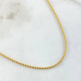 Venetian Chain Round 4.55gr / 17.7in / 18K Gold +3