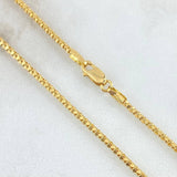 Venetian Chain Round 4.55gr / 17.7in / 18K Gold +3