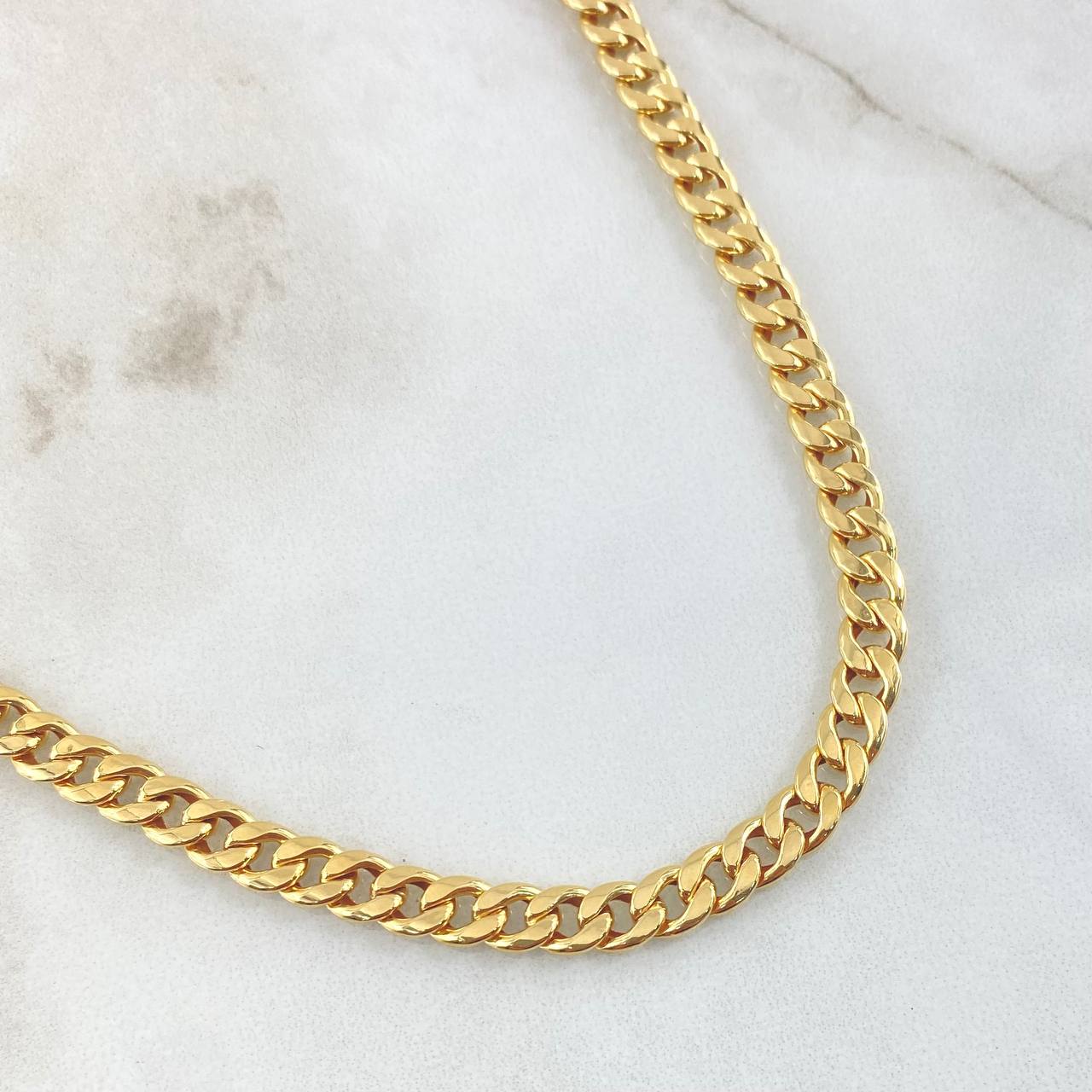 Cuban Links 5.65gr / 19.7in / 18K Gold +1$