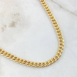 Cuban Links 5.65gr / 19.7in / 18K Gold +1$