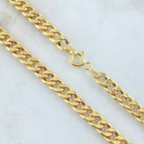 Cuban Links 5.8gr / 19.7in / 18K Gold +1$