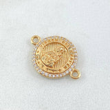 Charm Virgin Del Carmen 2.2gr / 0.8in / 18K Gold