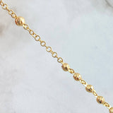 Latin Cross Rosary Miraculous 7.95gr / 21.7in / 18K Gold