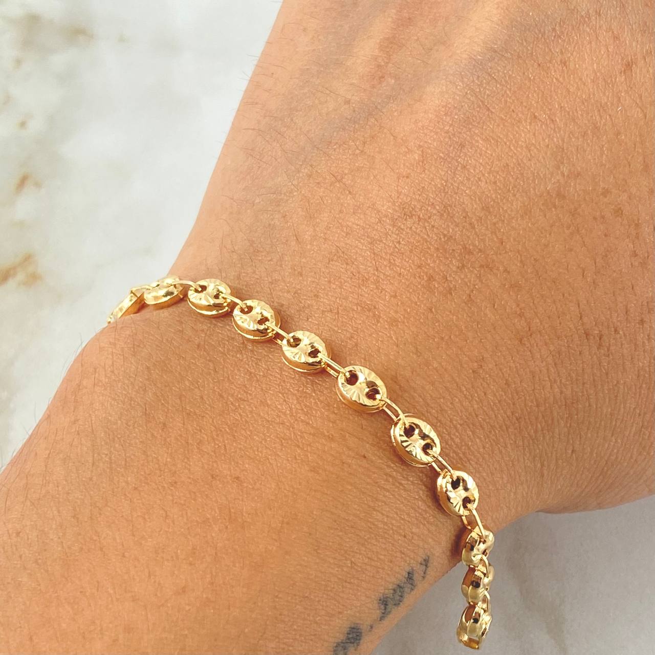 Bracelet GC 4.75gr / 7.5in / 18K Gold ©