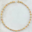 Bracelet GC 2.9gr / 7.5in / Three 18K Golds ©