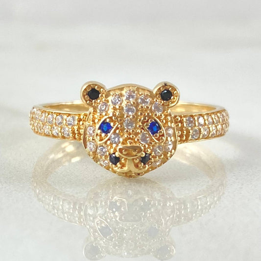 Anillo Oso 2.55gr / T6 3/4 / Oro Amarillo 18K ©