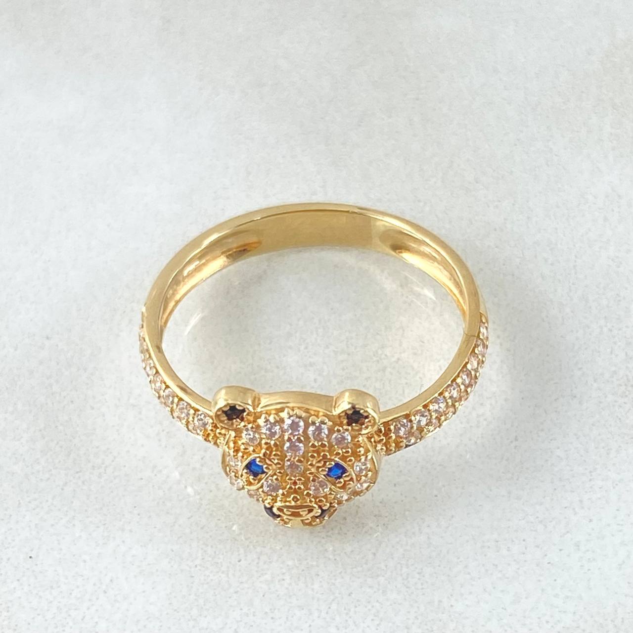 Anillo Oso 2.3gr / T7 1/2 / Oro Amarillo 18K ©