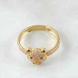 Anillo Oso 2.3gr / T7 1/2 / Oro Amarillo 18K ©