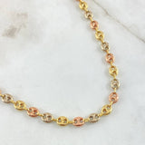 GC Chain 12.45gr / 25.6in / Three 18K Golds