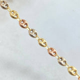 GC Chain 12.45gr / 25.6in / Three 18K Golds
