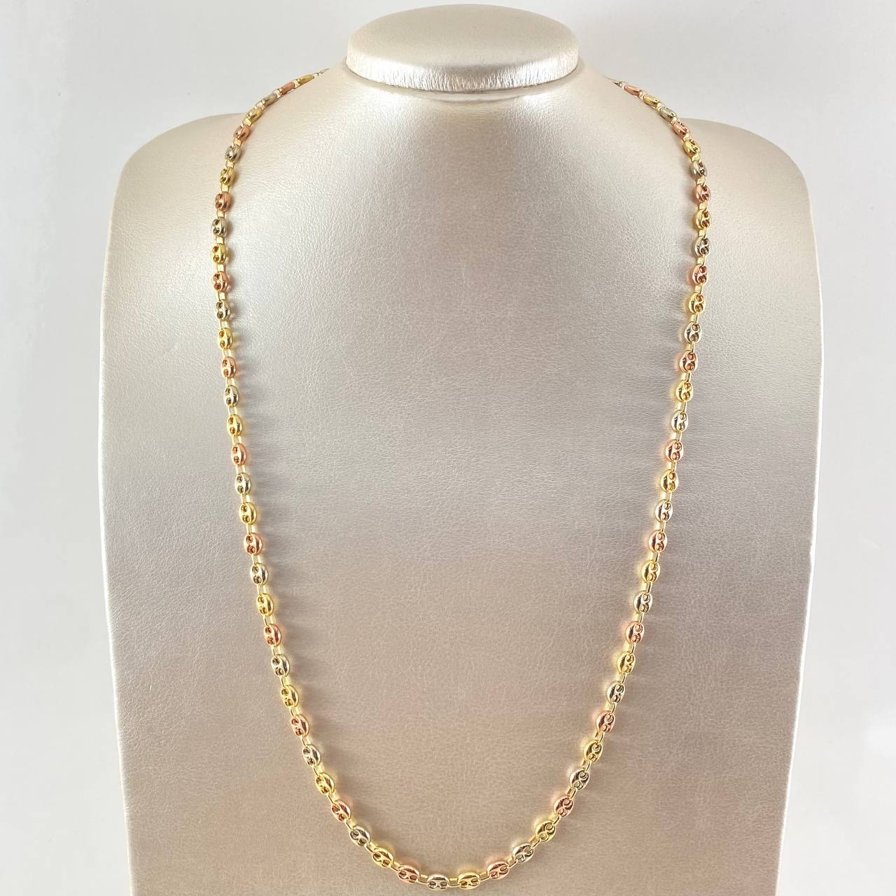 GC Chain 12.45gr / 25.6in / Three 18K Golds