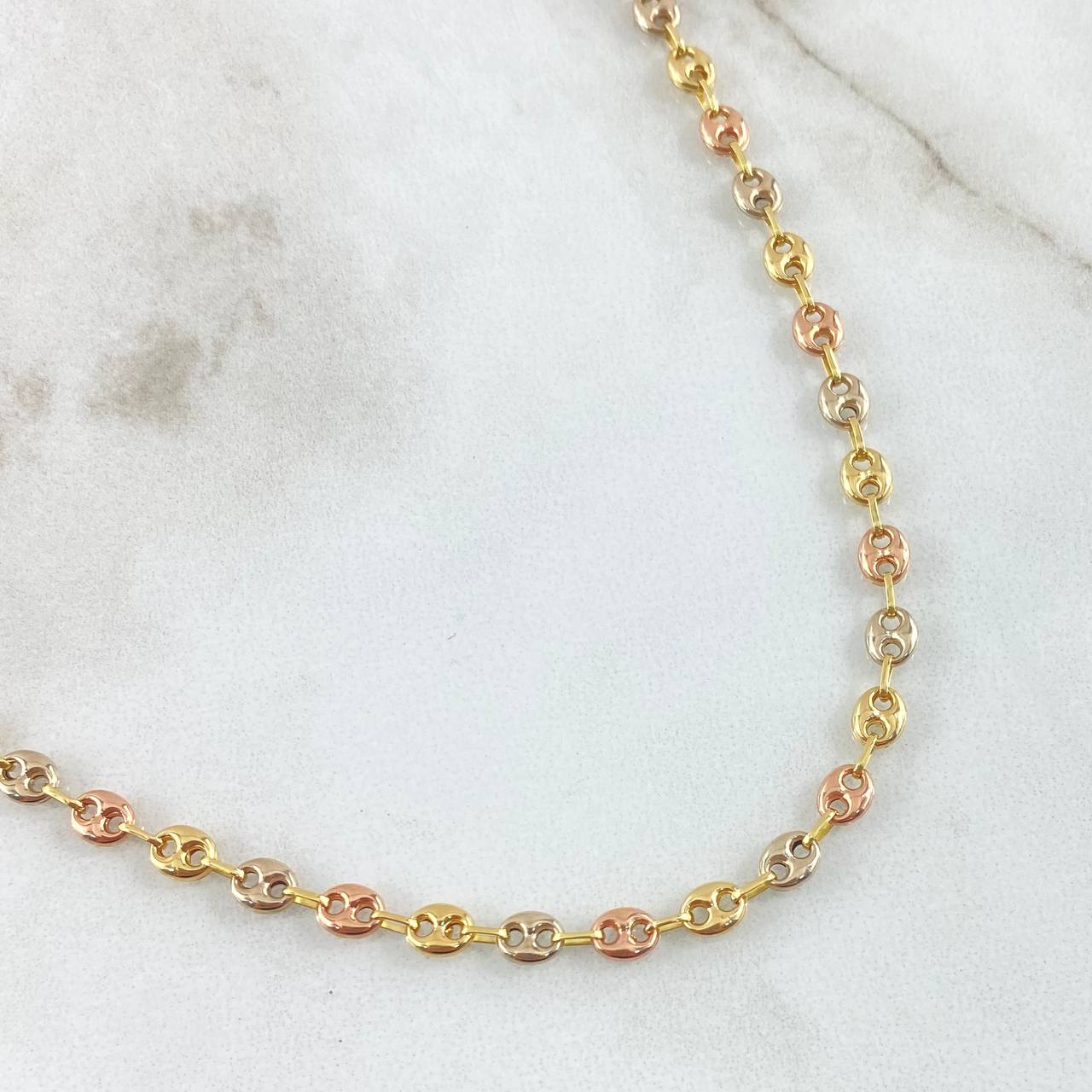 GC Chain 5.6gr / 19.7in / Three 18K Golds
