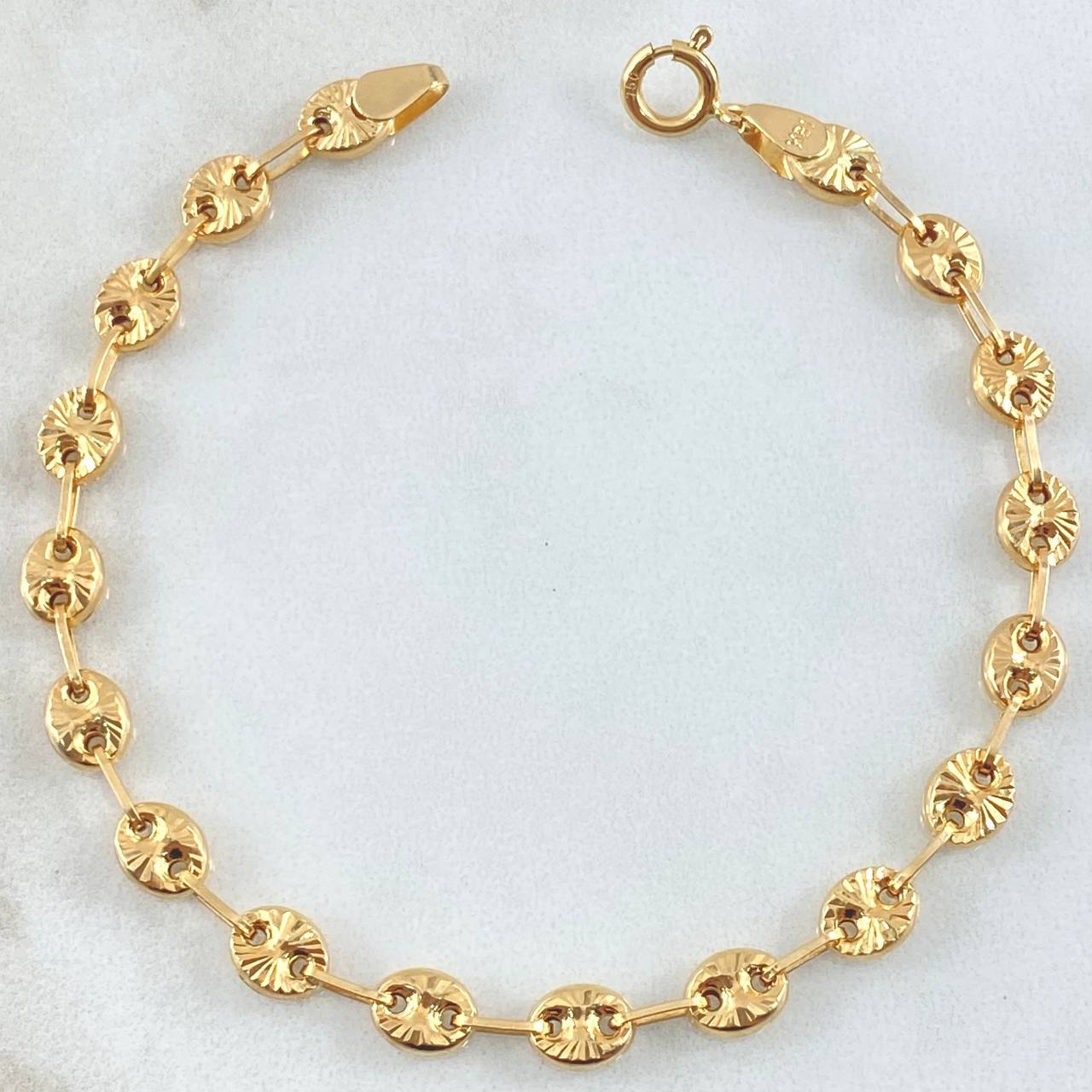 Bracelet GC 5.4gr / 7.7in / 18K Gold