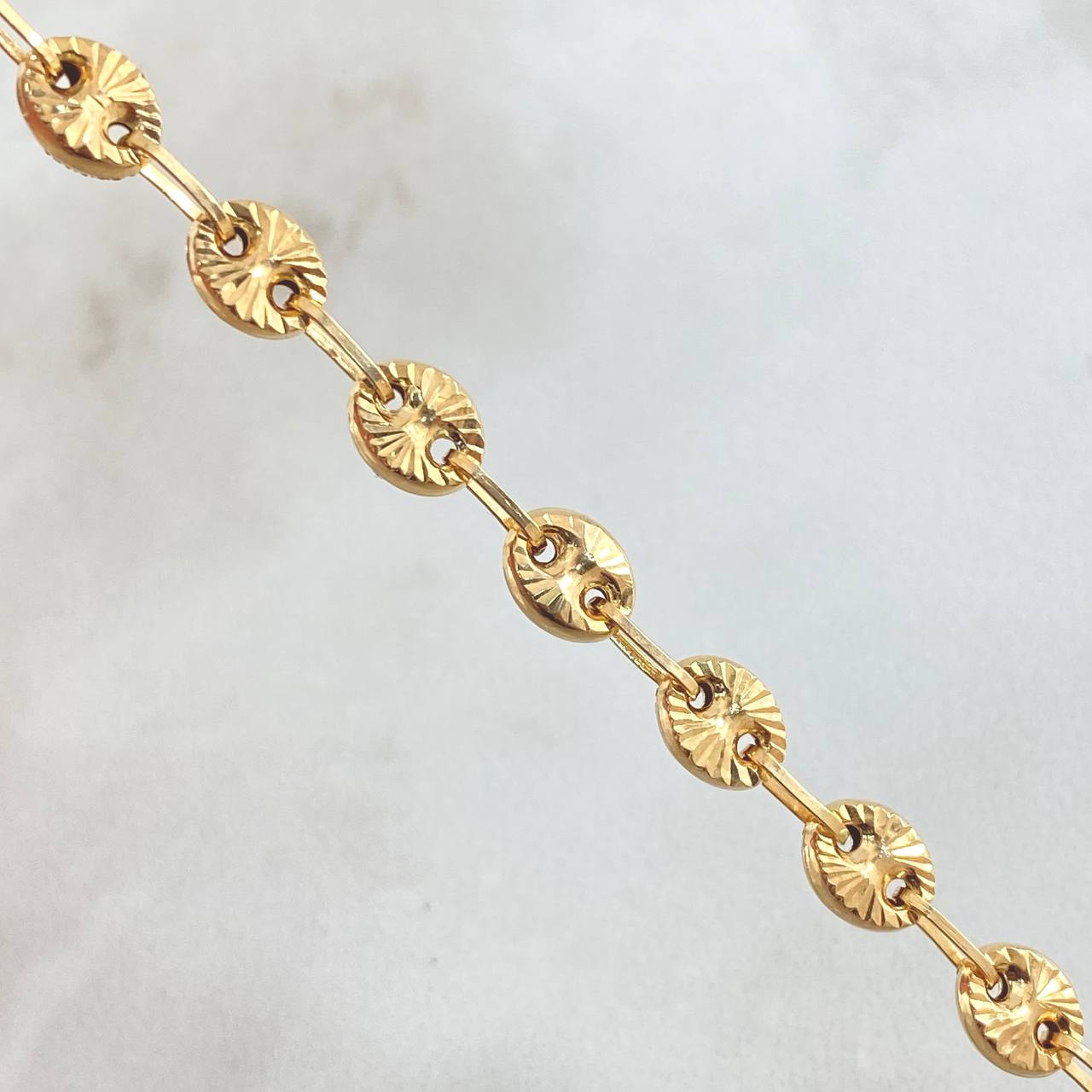 Bracelet GC 5.4gr / 7.7in / 18K Gold