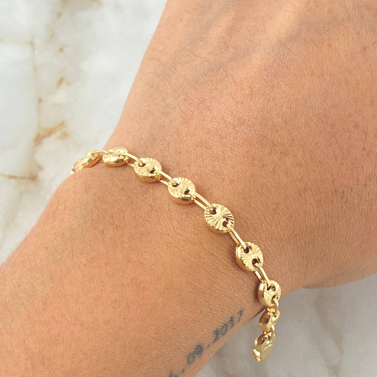Bracelet GC 5.15gr / 7.5in / 18K Gold