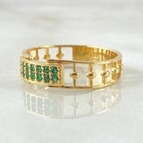 Marco Abaco Ring 3.75gr / Size 9 3/4 / 18K Gold