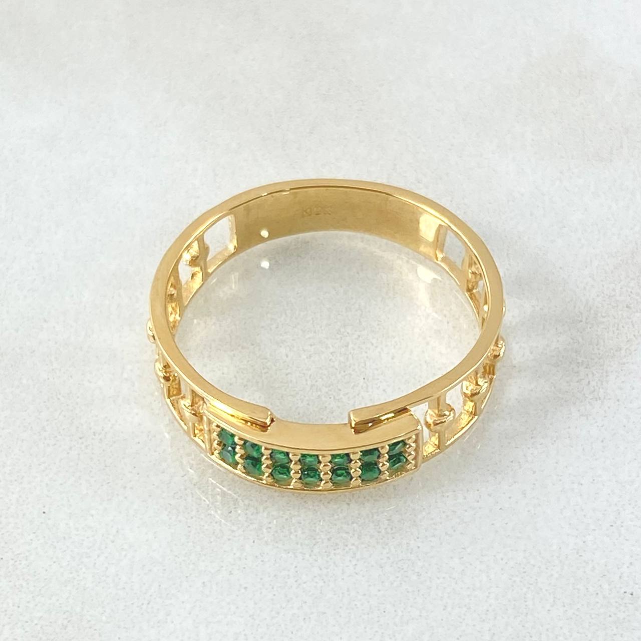 Marco Abaco Ring 3.75gr / Size 9 3/4 / 18K Gold